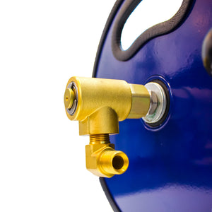 30m Hose Reel on Base Frame - Steel - The Drivers HQ