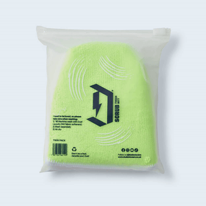 Duel Finger Scrub Mitt - The Drivers HQ