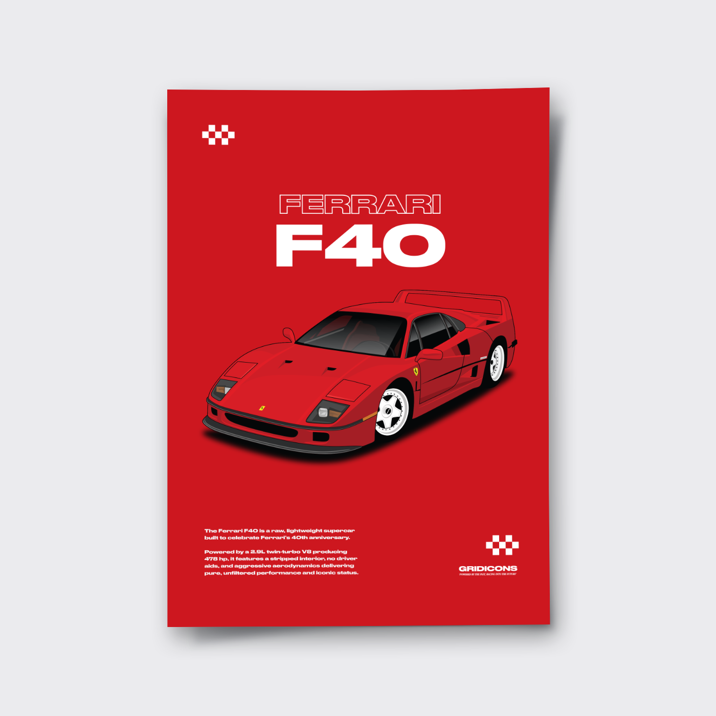 Ferrari F40 – The Drivers HQ