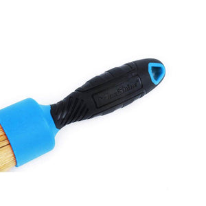 Maxshine Natural Boars Hair Detailing Stubby Brush - Blue - The Drivers HQ