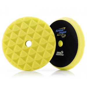 ShineMate Black Diamond Yellow Cutting Pad - The Drivers HQ