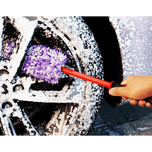 Maxshine Microfibre Flat Wheel Brush Replaceable cover - The Drivers HQ