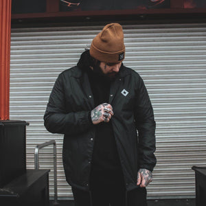 CDA COACH JACKET BLACK - The Drivers HQ