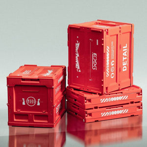 SGCB COLLAPIBLE STORAGE BIN PLASTIC FOLDABLE CRATE - SMALL - The Drivers HQ