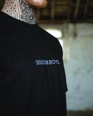 BROKE BOYS BLURRED EDGE LOGO TEE - The Drivers HQ