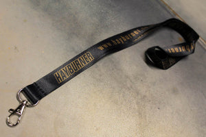 HAYBURNER BLACK AND GOLD LANYARD - The Drivers HQ