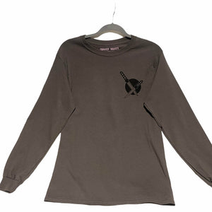 CDA DARUMA DOLL LONG SLEEVE TOP GREY - The Drivers HQ