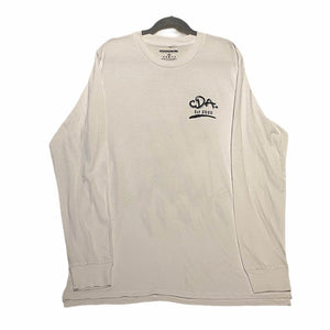 CDA SKATE LONG SLEEVE TEE WHITE - The Drivers HQ