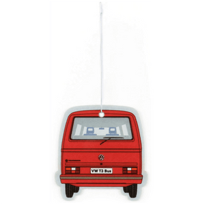 VW T3 BUS - VANILLA SCENTED RED AIRFRESHENER - The Drivers HQ