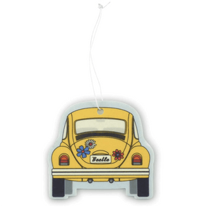 VW BEETLE - COCONUT SCENTED YELLOW AIRFRESHENER - The Drivers HQ