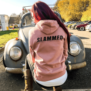 VAGABOND SLAMMED HOODIE DUSKY PINK - The Drivers HQ