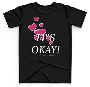 Stictly Static Its Okay Tee (Black) - The Drivers HQ