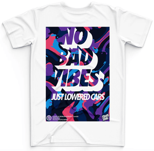 Stictly Static No Bad Vibes V2 (White) - The Drivers HQ