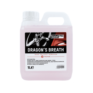 ValetPro Dragons Breath - Iron Fallout Remover (500ml, 1L & 5L) - The Drivers HQ