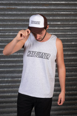 HAYBURNER GREY VEST top - The Drivers HQ