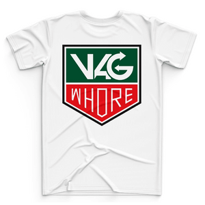 Strictly Static Vag Whore Tee - The Drivers HQ