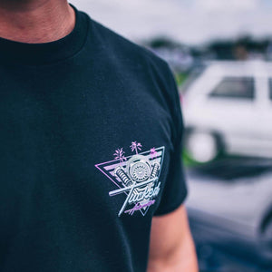 TUCKED MIAMI STYLE T-SHIRT - The Drivers HQ