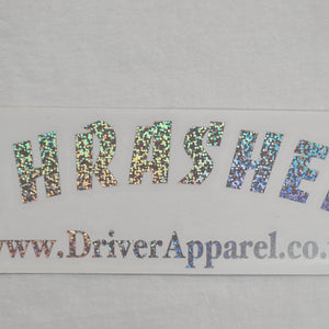 DRIVER APPAREL THRASHED DECAL 23cm - The Drivers HQ