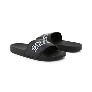 SPARCO FORTALEZA FLIP FLOP / SLIDERS – BLACK - The Drivers HQ