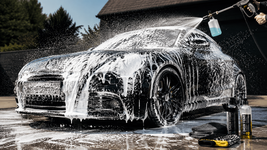 How to Wash Your Car Safely