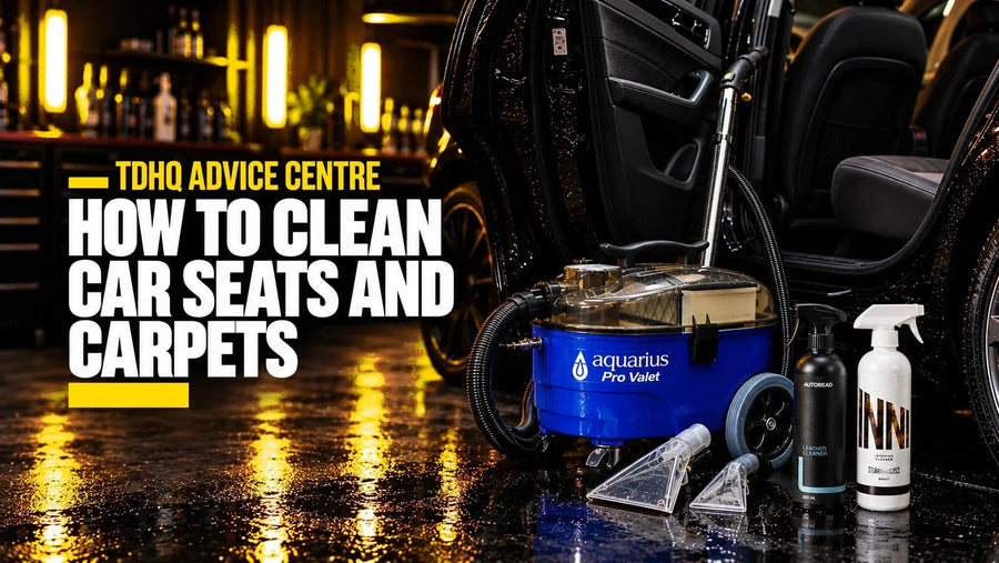 How to Clean Car Seats and Carpets: Fabric, Leather and Stains