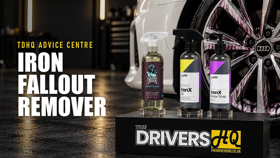 How to Use Iron Fallout Remover on Paint and Wheels