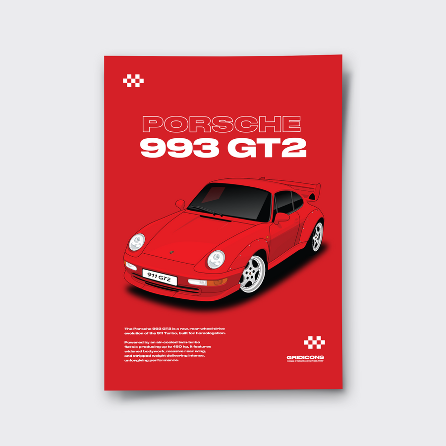Porsche 993 GT2 in 3