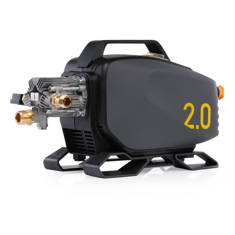 Active 2.0 Electric Pressure Washer machine only, the grey and black unit with brass fittings