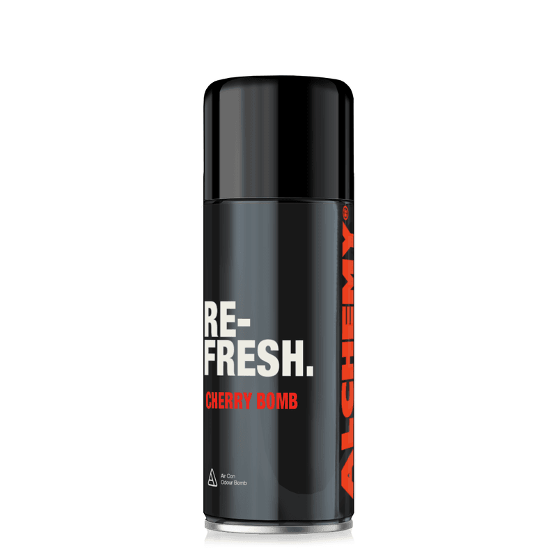 Alchemy Re-Fresh Odour Bomb - Cherry Bomb Scent - 150ml - The Drivers HQ