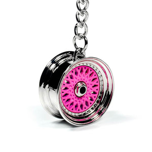 BBS Style Keychain Key Ring - The Drivers HQ