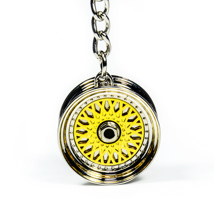 BBS Style Keychain Key Ring