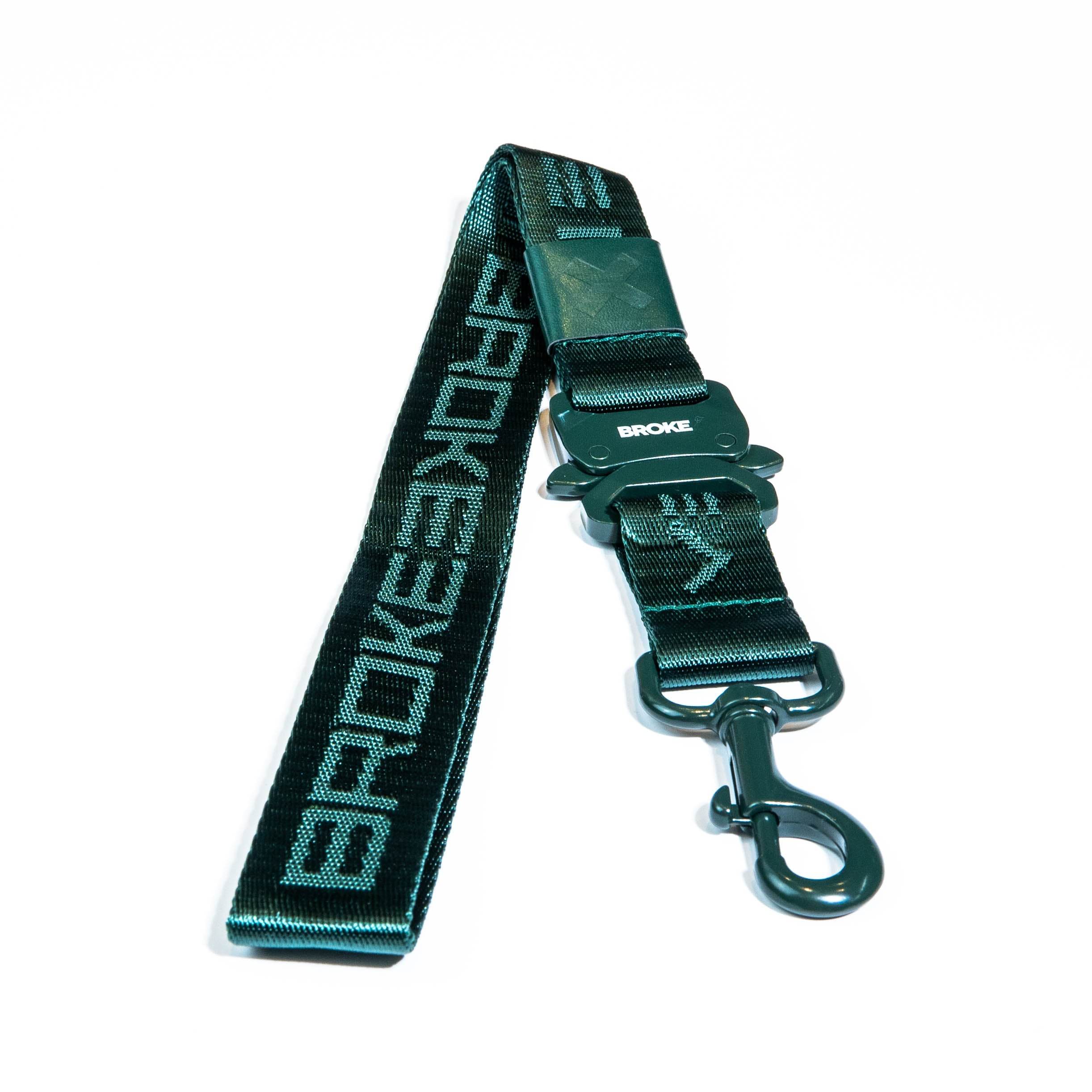 BrokeBoys V3 Smart Woven Lanyard Dark Green (LIMITED TIME ONLY) - The Drivers HQ