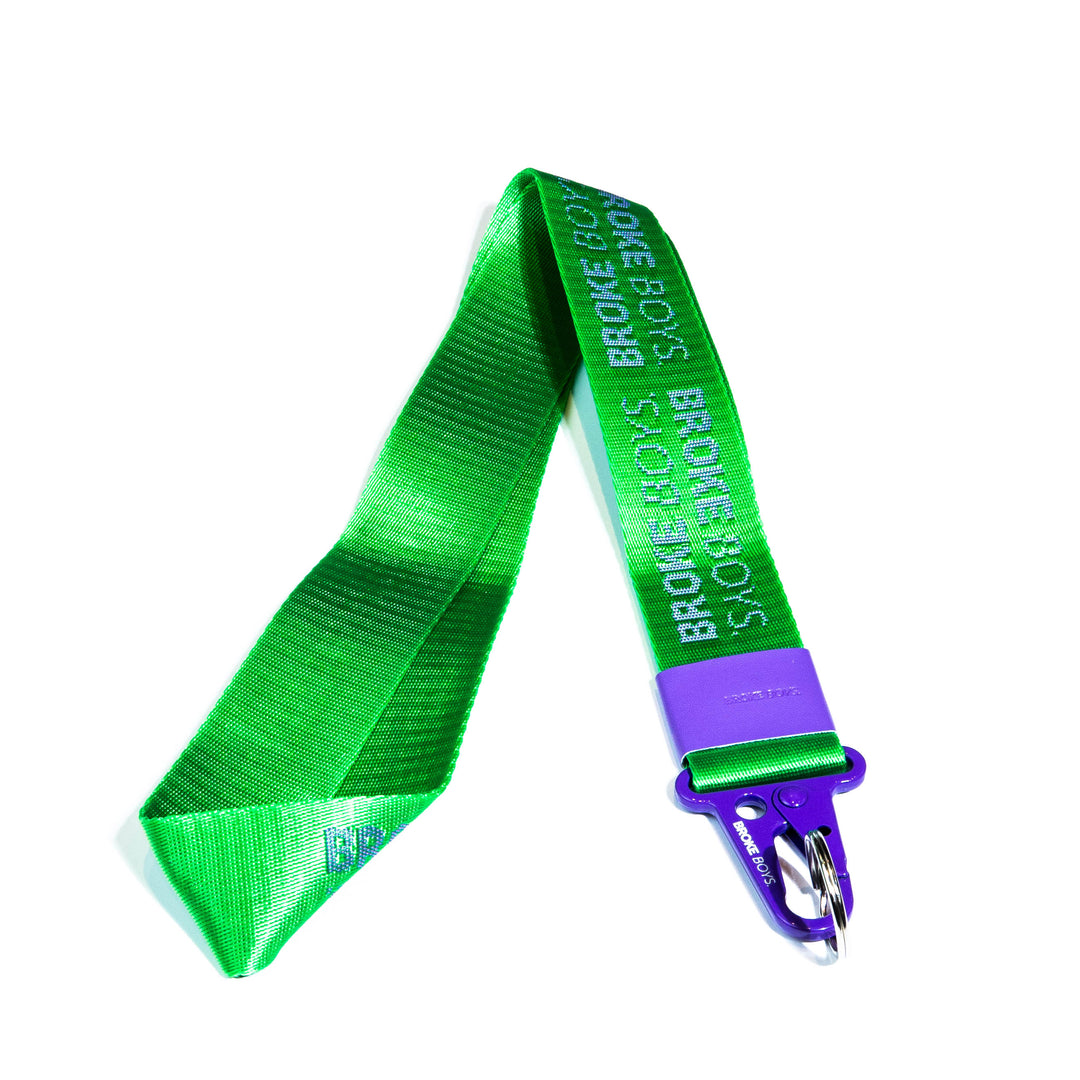 BrokeBoys Twinkie Green Woven Lanyard (LIMITED TIME ONLY)