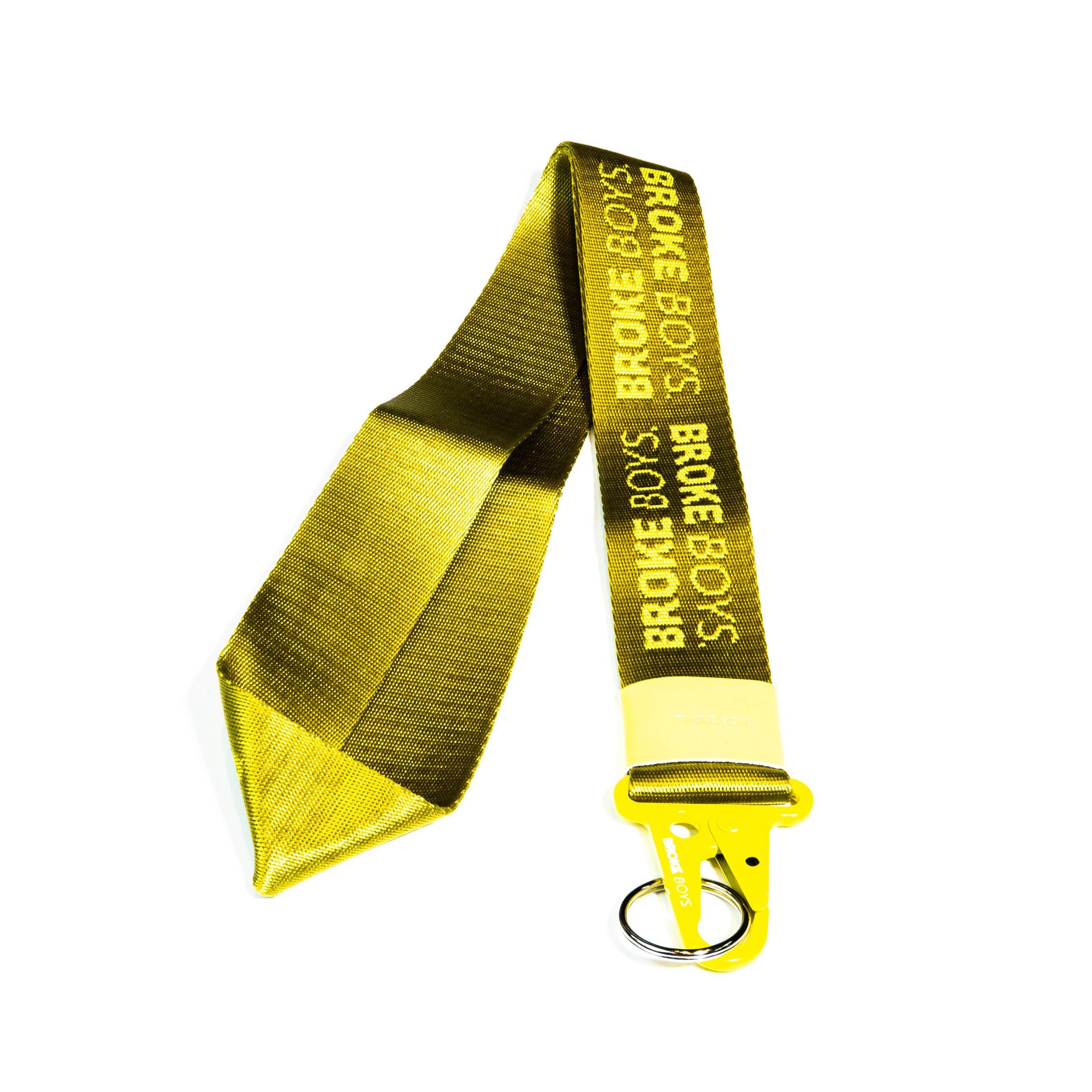 BrokeBoys Morimoto Gold Woven Lanyard (LIMITED TIME ONLY) - The Drivers HQ