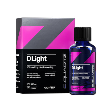 CarPro DLight Ceramic Coating | PPF Plastics and Paint Topper 3 years