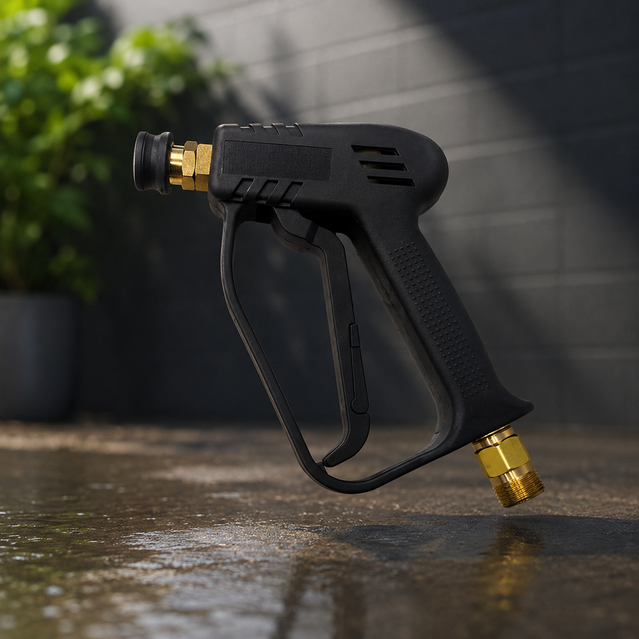 Stubby Pressure Washer Trigger Gun - Quick Release Short Gun