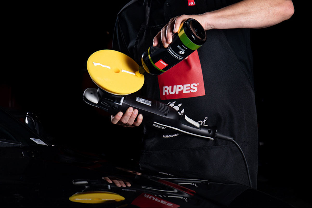 RUPES Product Range: Machines, Pads & Polishes Working in Harmony