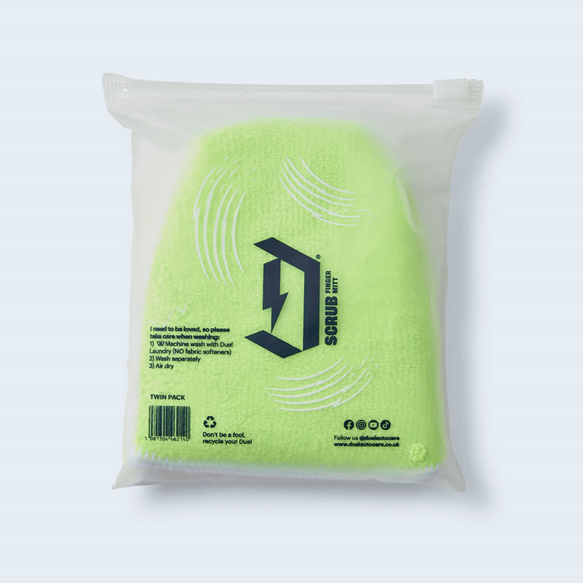 Duel Finger Scrub Mitt - The Drivers HQ