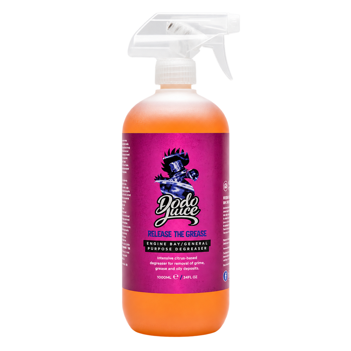 DoDo Juice Release the Grease - Engine Bay Cleaner/Strong Citrus