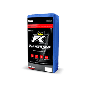 FibreKing Premium Microfibre Cloths 36 Pack - The Drivers HQ