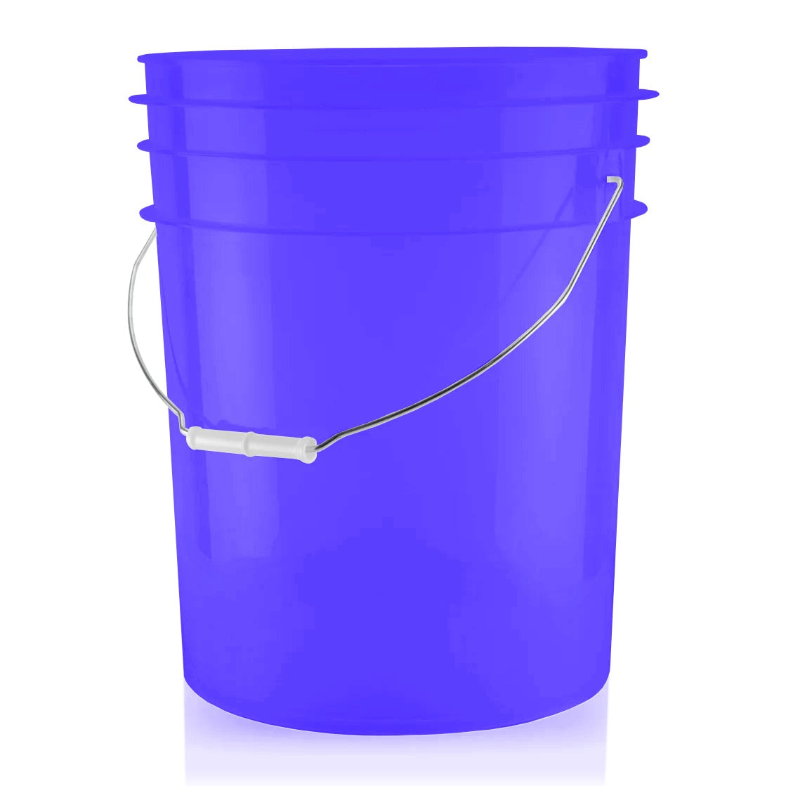 Grit Guard Transparent Wash Bucket - Blue