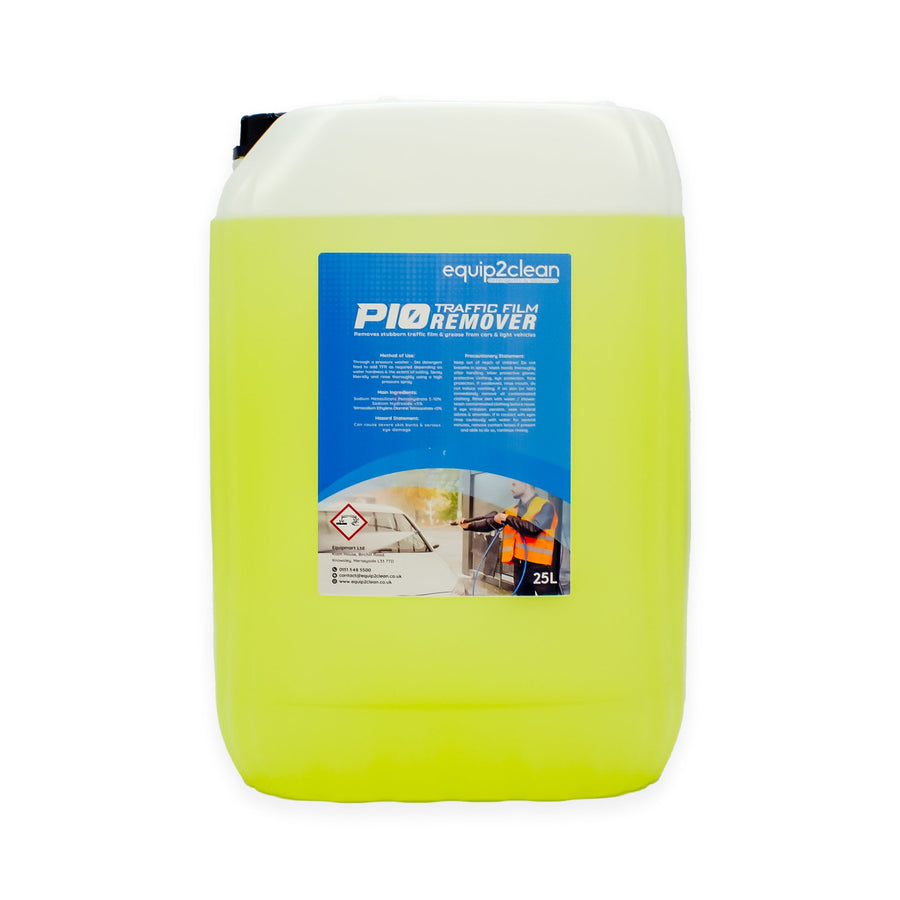 P10 Traffic Film Remover (25L) TFR Detergent Degreaser - The Drivers HQ