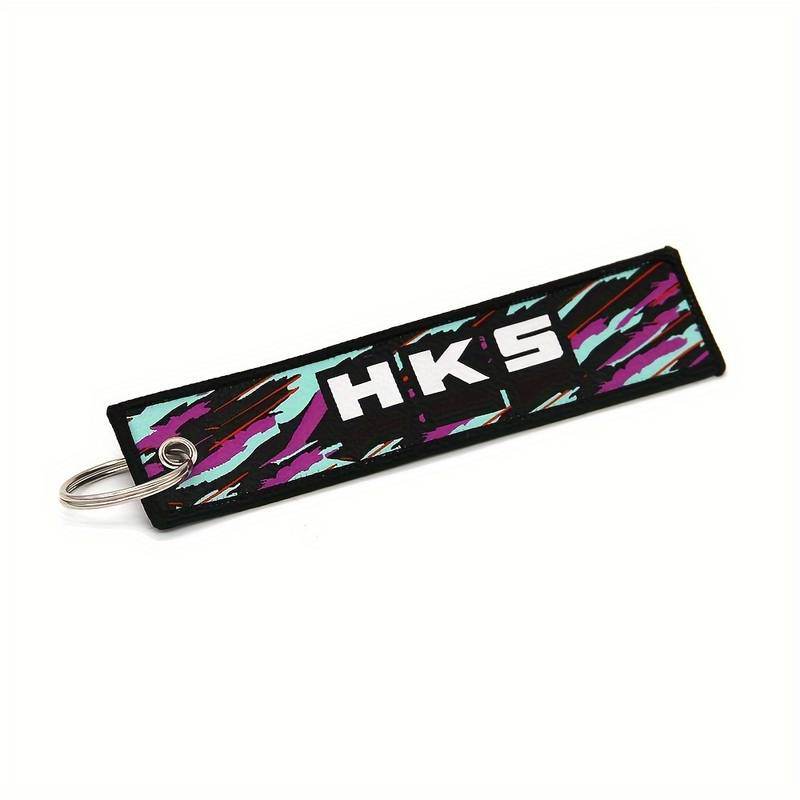 HKS Flight Tag Key Chain - The Drivers HQ