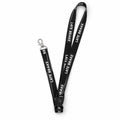 LB Mono Black/White Graphic Lanyard