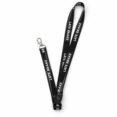 LB Mono Black/White Graphic Lanyard
