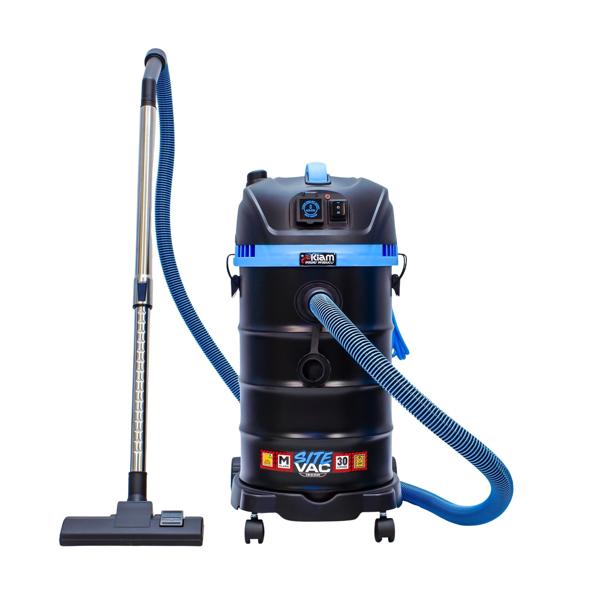 Kiam SiteVac 240V M-Class 1500W Vacuum 30L
