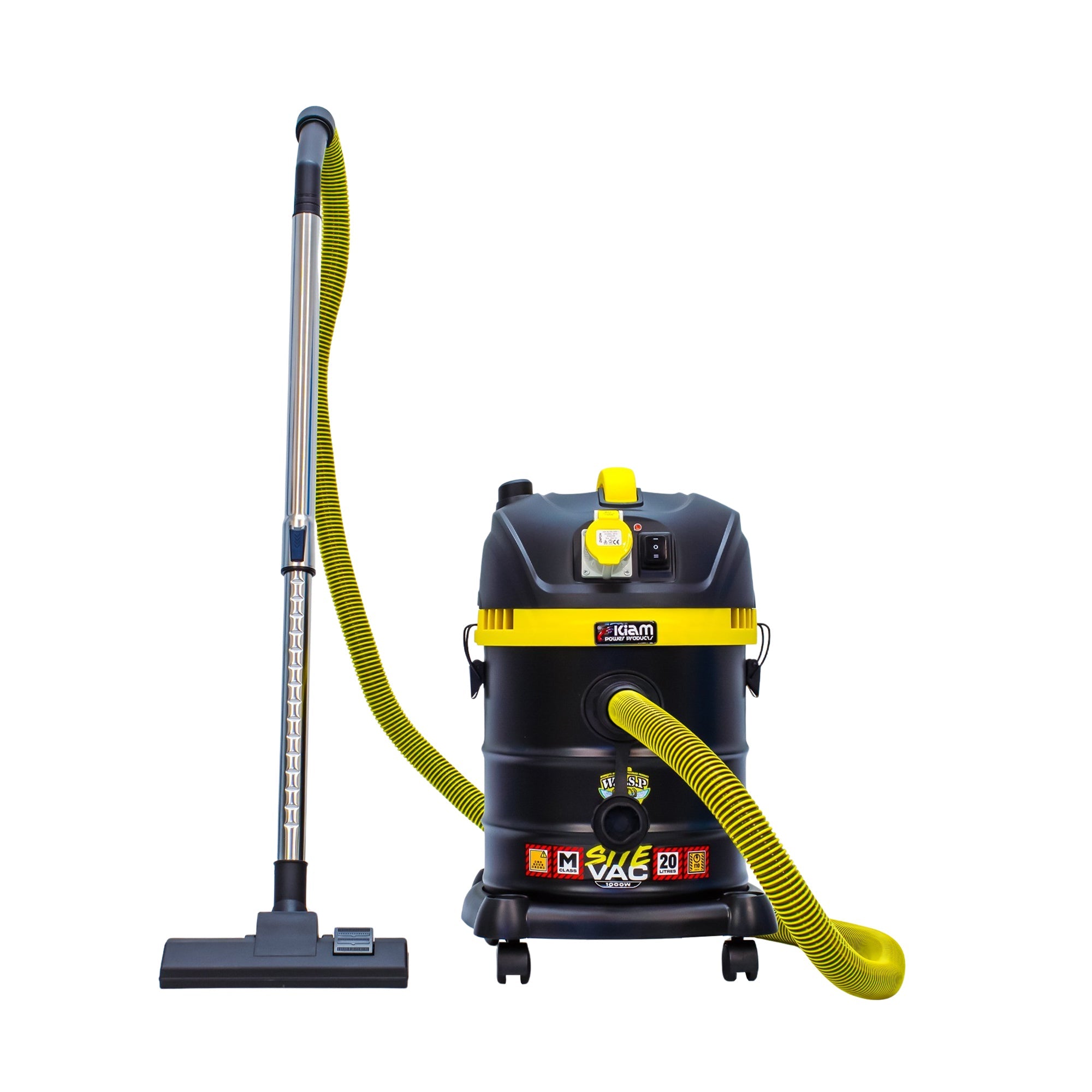 Kiam SiteVac 110V M-Class 1000W Vacuum Cleaner 20L W.A.S.P