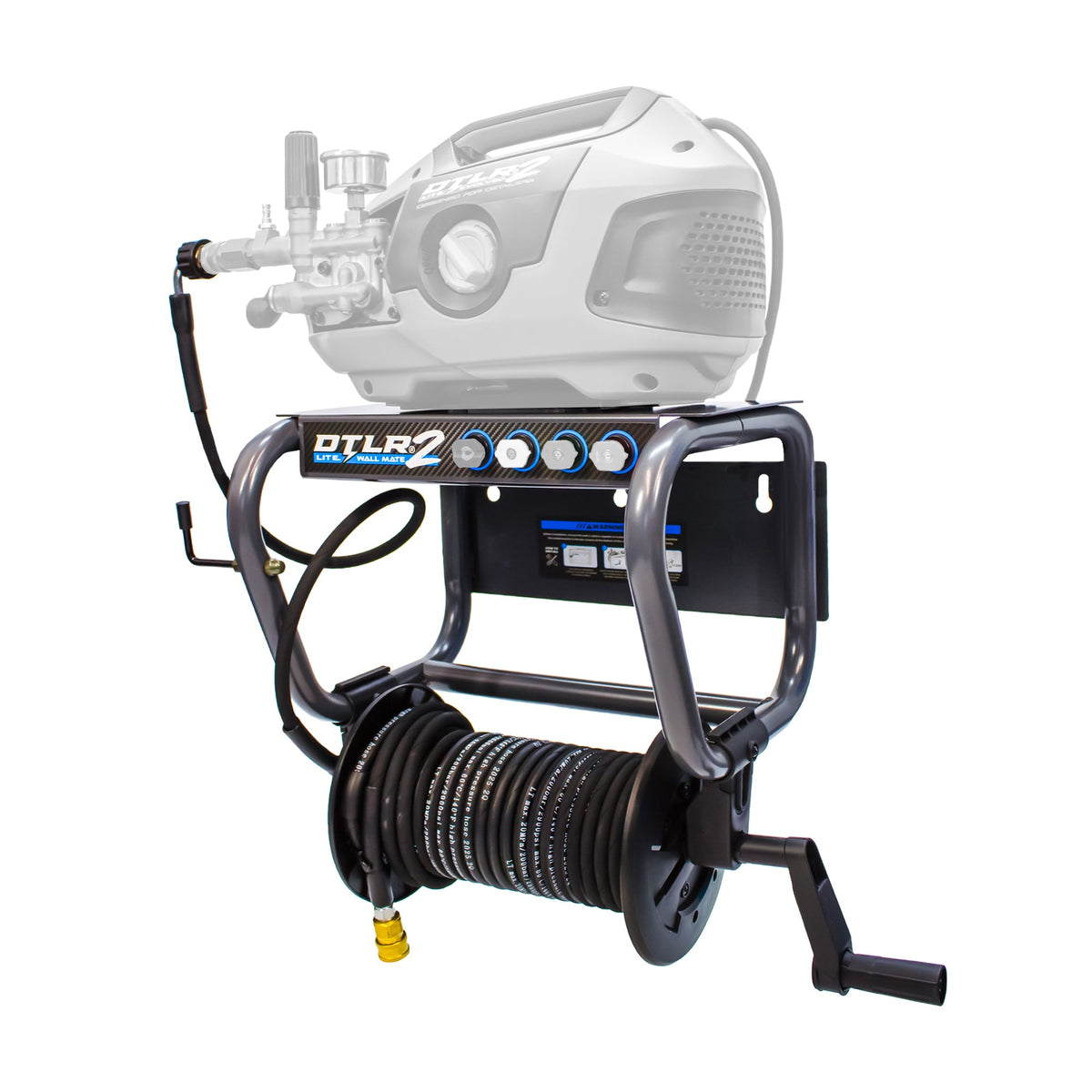 Kiam DTLR2 LITE® Wall Mount Frame and Hose Reel - The Drivers HQ