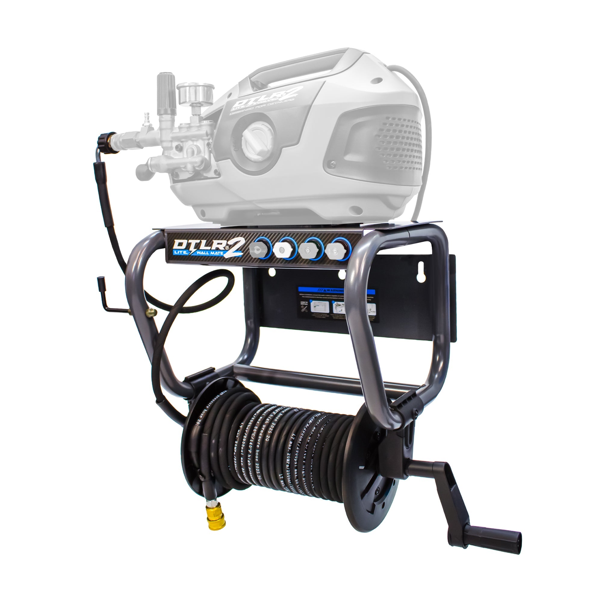 Kiam DTLR2 LITE® Wall Mount Frame and Hose Reel