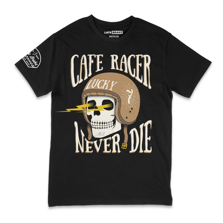 LB Cafe Racer Never Die T-Shirt